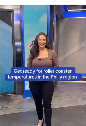 We’re in for roller coaster temperatures in the Philly region this week. @Michelle Rotella has the timing and details. #philly #weather #nbc10philly