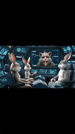 Rabbit Pilots Launch Into Dangerous Space #shorts
