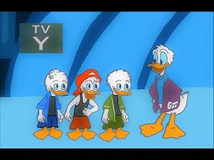 House of Mouse (After Epilogue) Huey, Dewey and Louie play for Uncle Donald (Quack Pack)