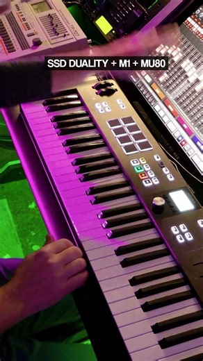 SSD5 DUALITY DRUMS +Korg M1 + Yamaha MU80