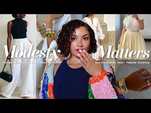 MODESTY MATTERS|The World Has Lied To Woman About “Freedom” + 8 Tips To Dress With Style & Grace!