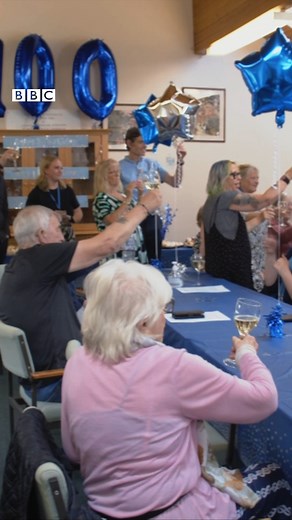 What a special way to celebrate your 100th birthday! | BBC Yorkshire