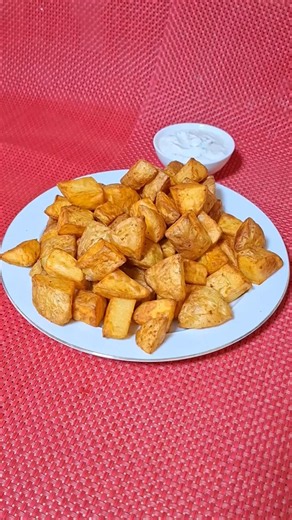 Crispy Air Fryer Rustic Potatoes 🥔🔥#shorts #potatoes #airfryer