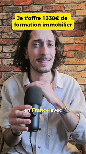 Je t'offre une formation GRATUITE pour gagner 300 € net par mois immobilier