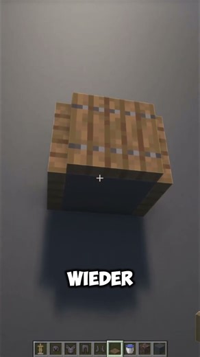 Schwebende Rüstung bauen in Minecraft #minecraft #shorts