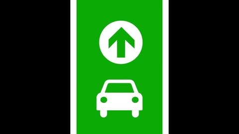 clip-4002710299-green-rectangular-sign-features-white-upward-arrow
