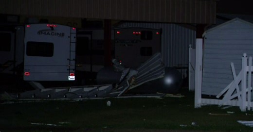 Severe storms hit Denton County Sunday night causing structural damage, injuries