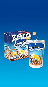 New Capri-Sun Zero Cola. Available in stores now. | Capri-Sun