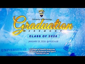 UTech Graduation Ceremony 2025 - Morning Session