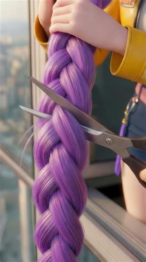 Rumi’s Magic Hair vs. Gravity! 😱💇‍♀️ Rumi’s Rapunzel Disaster! #KPDH #kpopdemonhunters