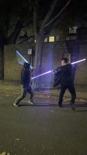 Obi-Wan vs Maul with VFX #starwars #lightsaber #lightsaberduel #obiwankenobi #darthmaul