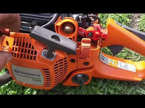 Husqvarna 135 X-torq Karburátor és benzincső csere után. Mehet a termelésbe :)
