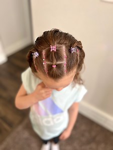 Quick and easy 5 minute hairstyle! | Easy Toddler Hairstyles