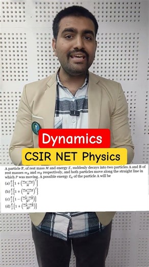 Dynamics l Classical Mechanics | CSIR NET Physics| IFAS