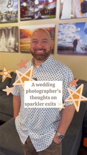 Sparkler exits look amazing — but are they worth it? ✨ They photograph beautifully (and yes, we’ll nail the shot), but from a professional standpoint, sparkler exits often come with more risk and stress than reward. Between venue rules, fire hazards, tight timelines, and guests juggling flames and cocktails, they can complicate an otherwise smooth ending to your night. ✨ Alternatives we love: • Bubbles for a romantic, effortless feel • LED wands for glow without the chaos • Or simply cutting the