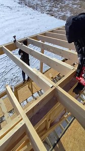 150K views · 701 reactions | Perfect wooden roof rafter framing connection assembly work tips | Chad Construction | Facebook