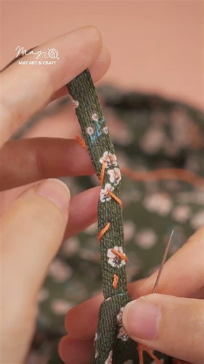 Mẹo thêu rút gọn dây áo - Mẹo sửa quần áo - Học thêu cùng Tiệm Tạp Hóa Nhà May