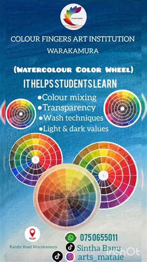 Arts_matale | #Colour Fingers ART Institution Warakamura | Instagram