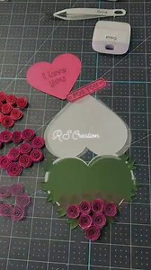 Card tutorial. 😍 . . Taken from #pinterest . . #art #craft #creative #card #cardmaking #howto #tutorial #flower #paper #papercraft #paperflower #rscreation | R.S Creation
