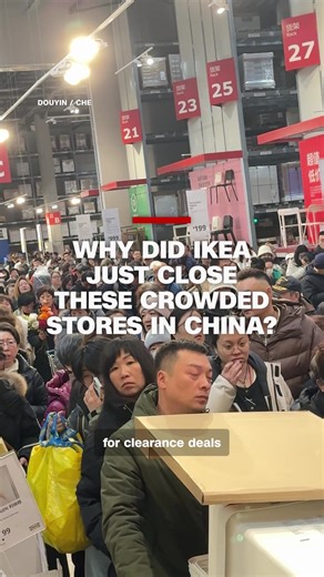 IKEA Shoppers Rush Before Store Closures in China