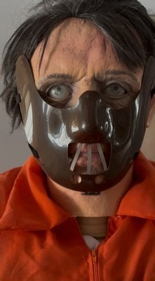 Rare Gemmy 2008 Life-Size Animated Hannibal Lecter The Silence Of The Lambs | eBay