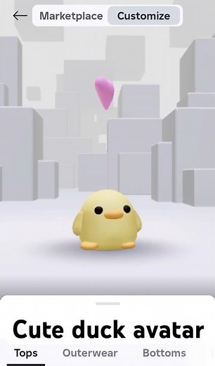 Cute duck avatar tutorial easy