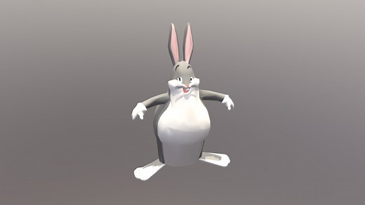 bugs bunny: big chungus (MEME) - Download Free 3D model by L3gap4