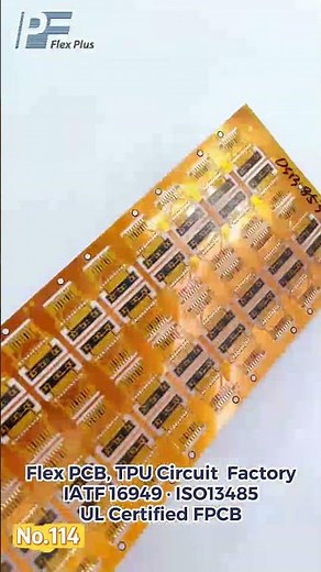 Flex PCB panelization .#electronics #pcb #circuitboard #flexpcb