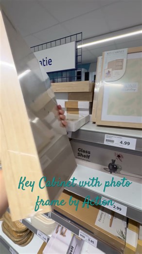 Key Cabinet | Photo Frame🗝️🖼️ #homeorganization #walldecor #homeessentials #InteriorInspo #action