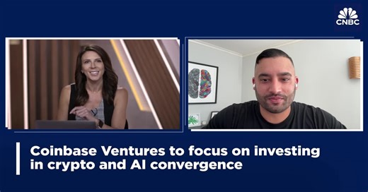 Coinbase Ventures lead talks about fund's new AI and crypto investing strategy