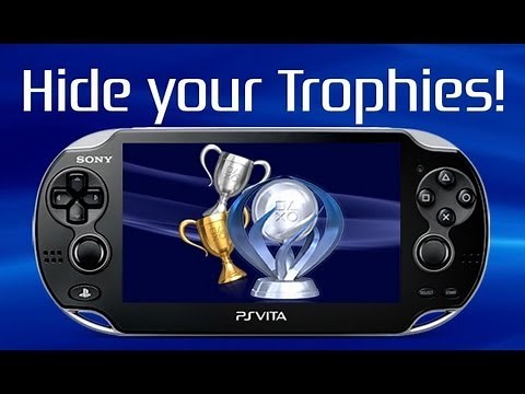 How To: Hide Your Trophies With PS Vita