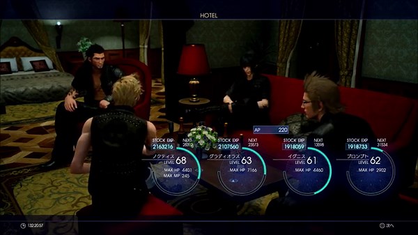 ２　ボーナス魔法でレベル上げ　ファイナルファンタジー15　FINAL FANTASY XV