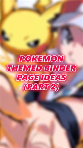 Peter Parker on Instagram: "Pokémon Binder Page Ideas (Part 2) More ways to level up your binder and make every page pop ⚡️🔥 Which layout should I try next? #Pokemon #PokemonCards #TCG #BinderCollection #CardCollector"