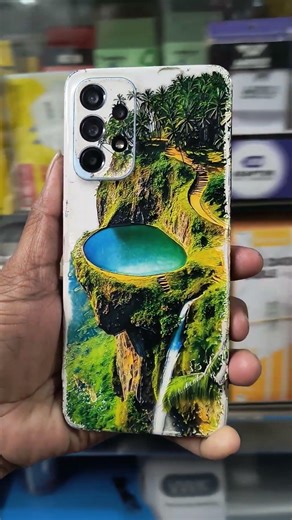 Samsung A33 5G mobile back sticker