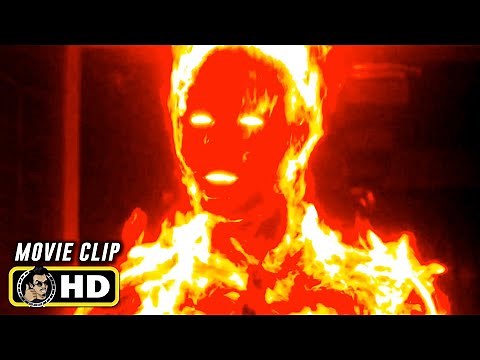 Every HUMAN TORCH Scene in FAN4STIC (2015) Michael B. Jordan
