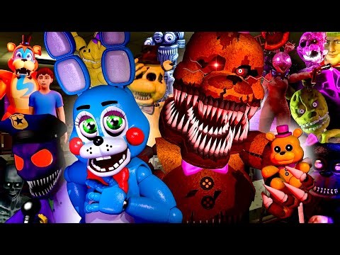 The INSANE Lore of FNAF Song Animations - SFM Five Nights at Freddy's