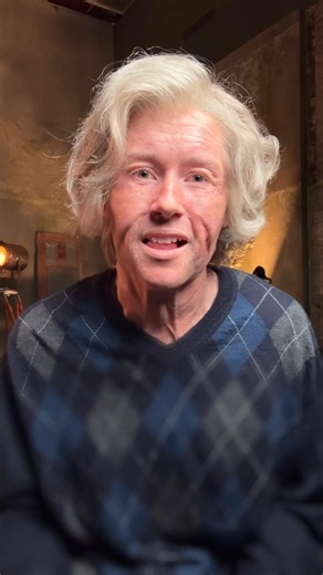 This song is about growing old… so I grew old!! #rembrandteyes