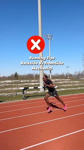 65K views · 904 reactions | Running Tips Backside Vs Frontside...