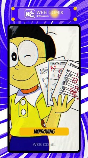 Doraemon made Nobita weak 😢 #doraemon #anime