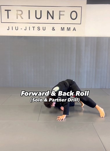 2.6K views · 83 reactions | Forward & Back Roll: SOLO & PARTNER DRILL. The forward & back roll can be used in many scenarios in Jiu Jitsu. Here’s one of my favorite ways to practice as a solo and partner drill. MOVE BETTER #jiujitsuflo #jiujitsu #bjj #brazilianjiujitsu | Ari Goldman | Facebook