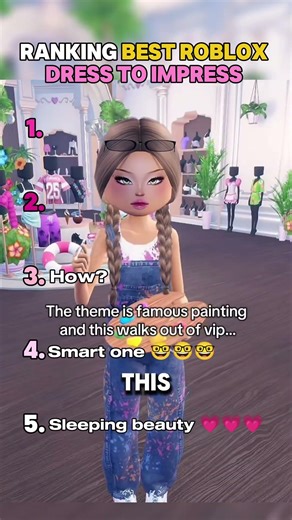 Ranking the best Roblox Dress to impress part 2 #shorts