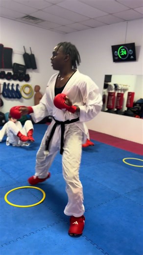 Wednesdays are for Kumite. A class built for intermediate and advanced students, open to adults of all levels. We sharpen foundations, build conditioning, and train the mindset that moves the body. In our dojo, we build warriors. 🥋 #Kumite #BarbeltKarate #WarriorMindset #Discipline #EarnIt