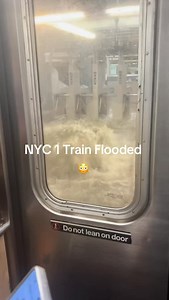 Trains got hit crazy yesterday after NYC flooding 😳 🎥: zayuploadzttv // TT | Complex