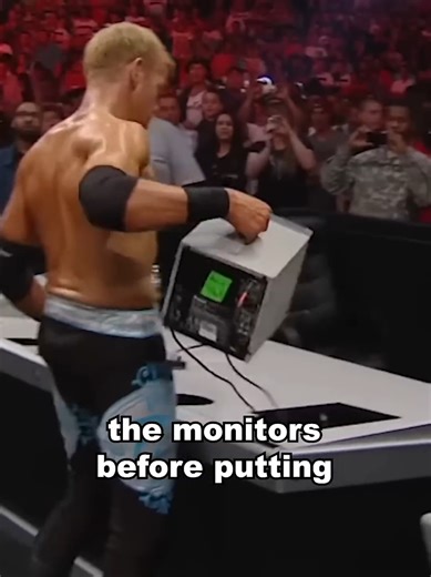 The Real Reason WWE Wrestlers Clear Off the Commentary Table | wrestlers