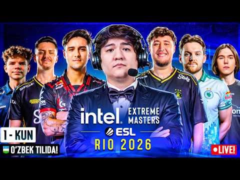 IEM Rio 2026 | 1 KUN | BO3 | O'ZBEK TILIDA