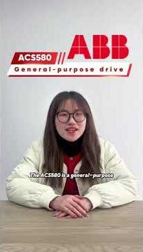 ABB ACS580 easy-to-use drive