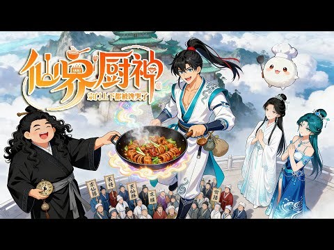 ENG SUB【完結爽漫】《仙界廚神：宗門上下都被饞哭了》穿越修仙不能修煉？他靠一盤蛋炒飯覺醒美食系統，吃遍三界直接封神！#爽劇 #男频 #修仙動畫