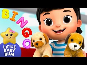 BINGO ⭐ Mia's Play Time! | Little Baby Bum