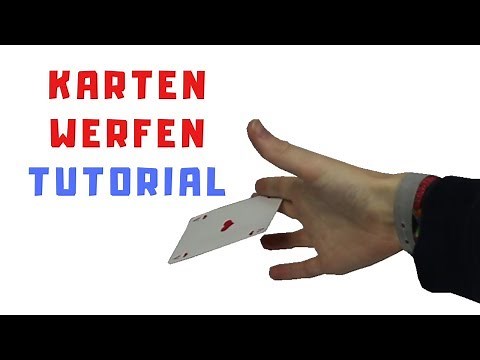 Karten werfen | Tutorial