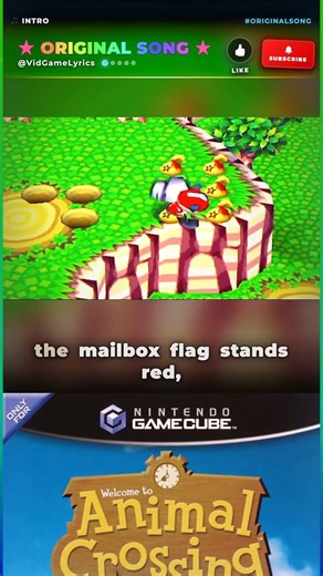 Mailbox Flag - Animal Crossing GameCube Original Song